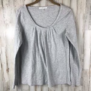 CAbi Tucker Tee Size Medium Heather Grey #674